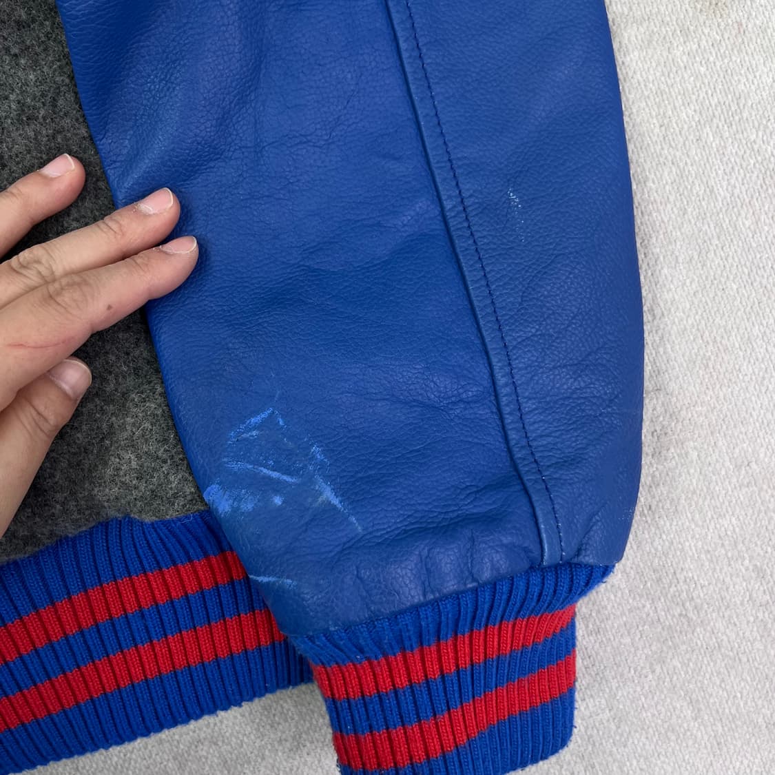 100 프랭클린x마르셀 스타디움 바시티 자켓 상품이미지6