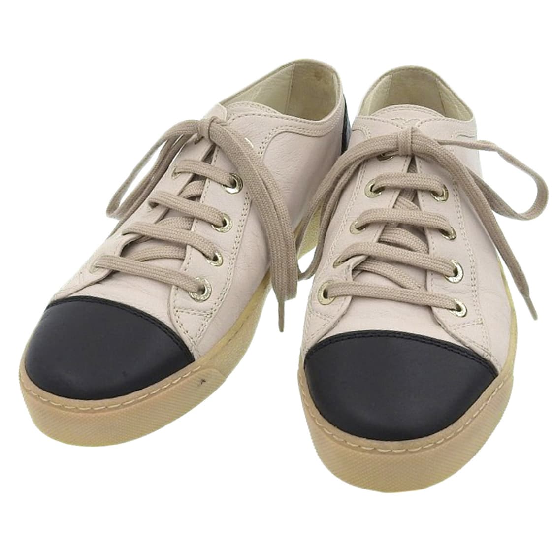 (정품) 샤넬 CC로고 스니커즈 36 (명품 여자 신발 크루즈) 상품이미지1