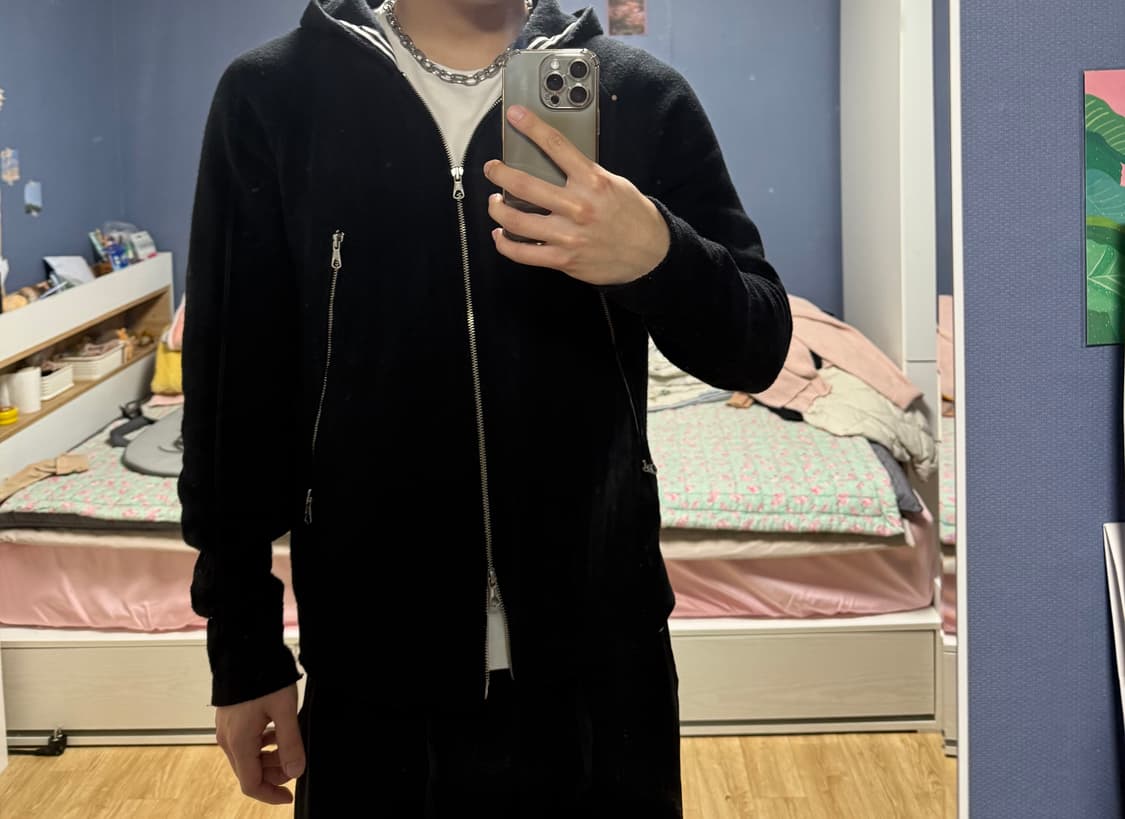 Cp컴퍼니 고글 니트 집업 상품이미지1