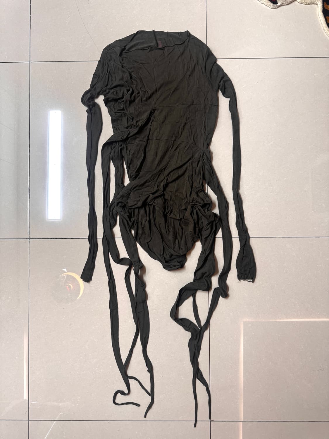 릭오웬스 본디지 원피스 올리브 35  상품이미지3