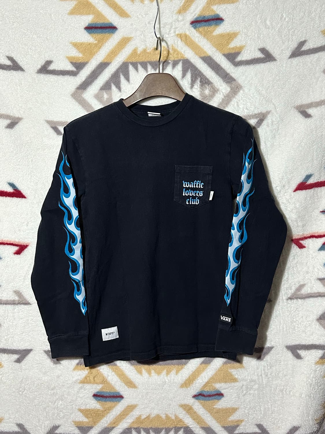[더블탭스] •VANS x WTAPS Print L/S Tee 상품이미지1
