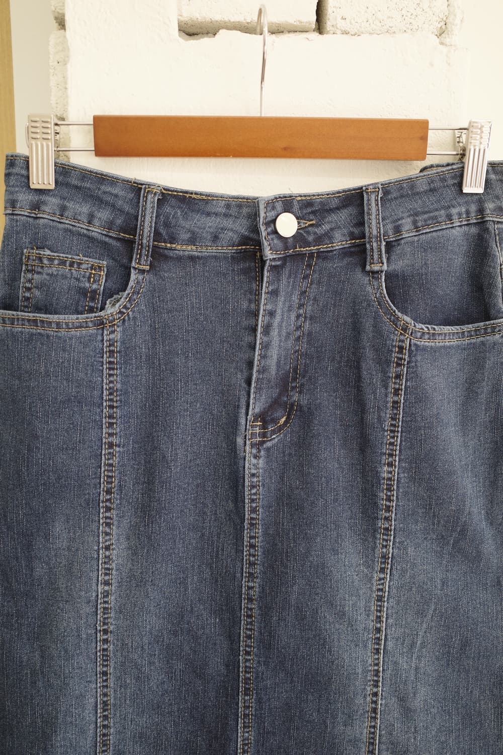 데님 롱스커트  상품이미지6