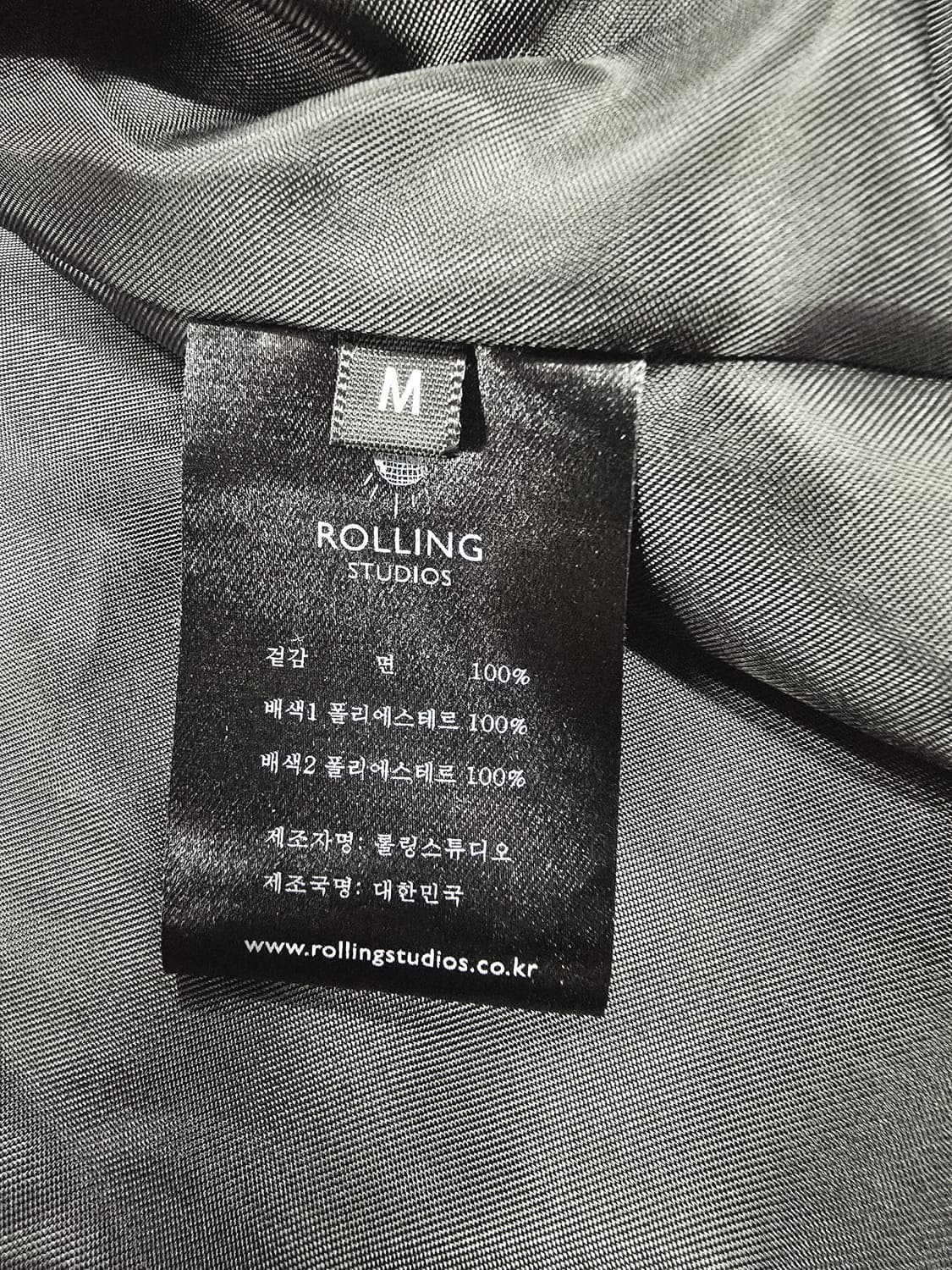 롤링스튜디오  코듀로이 블랙 바시티 자켓 상품이미지10