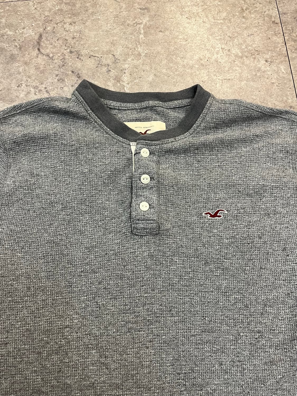 홀리스터 긴팔티 그레이 L #csz3135 상품이미지5