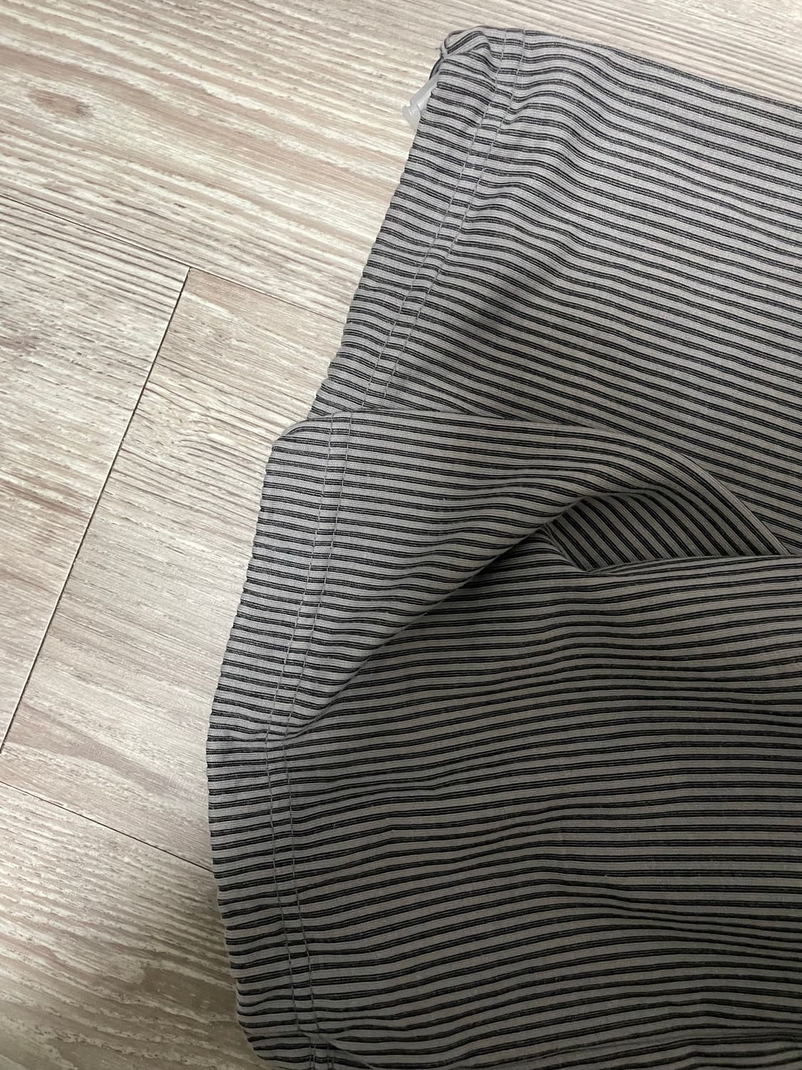 탠스댄스 (파히섬) Stripe easy pants_black 상품이미지9