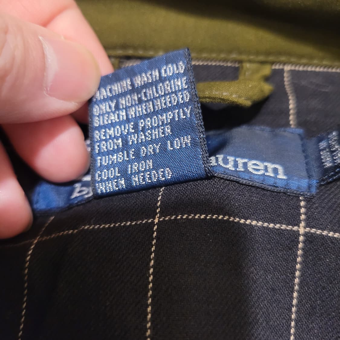 폴로랄프로렌 폴리쉘 블루종 자켓 S 상품이미지8