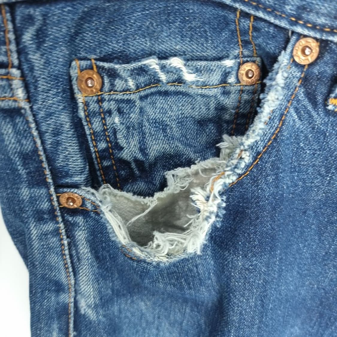 [리바이스] USA 90'S 빅E 셀비지 551 데님 팬츠 P01615 상품이미지10
