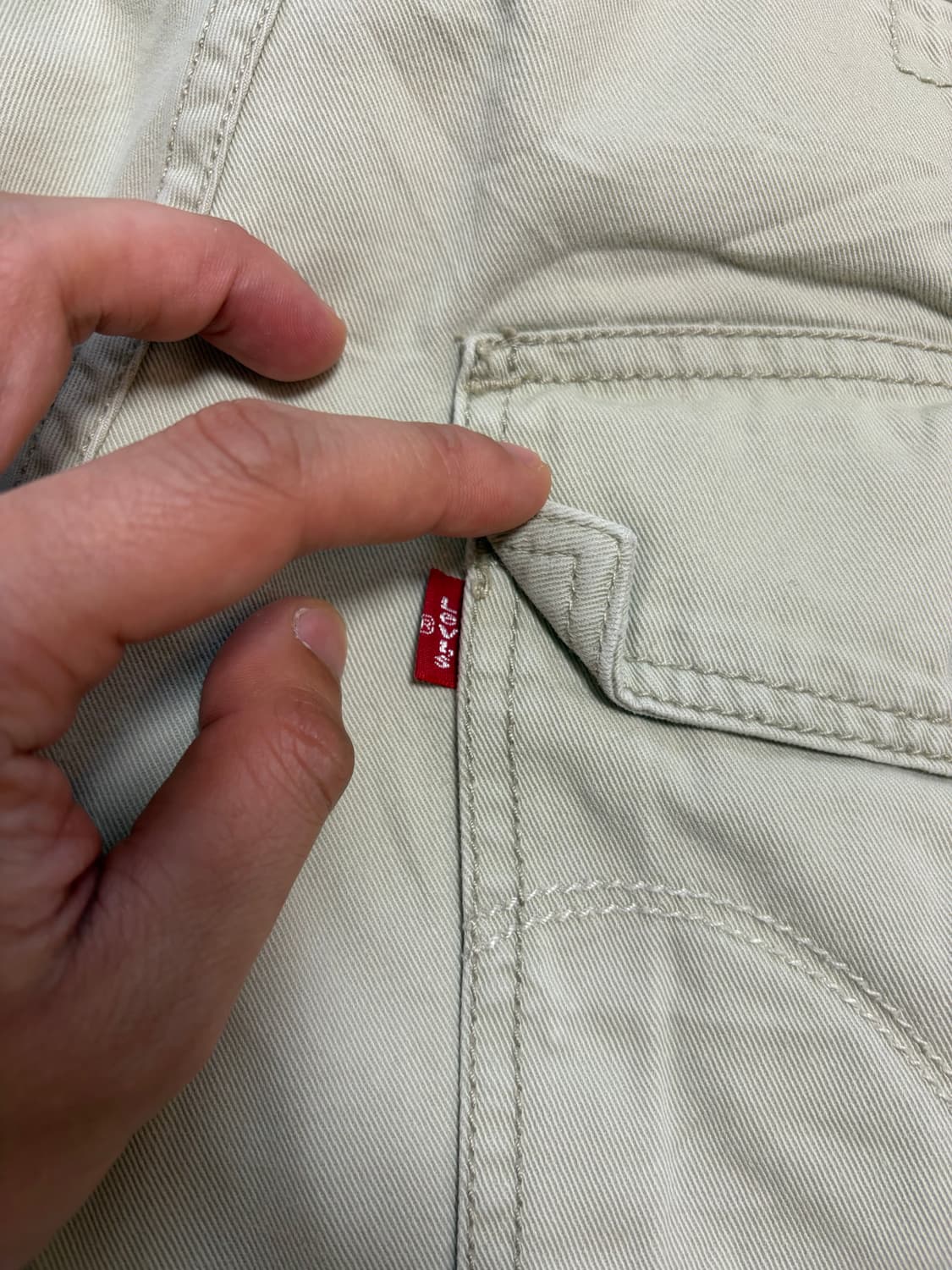 levi's 리바이스 워크웨어 코튼 카고 반바지 쇼츠 상품이미지6