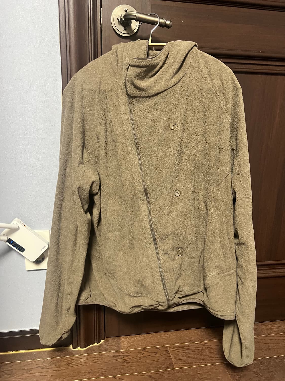 산산기어 버튼 플리스 자켓 3사이즈 상품이미지2