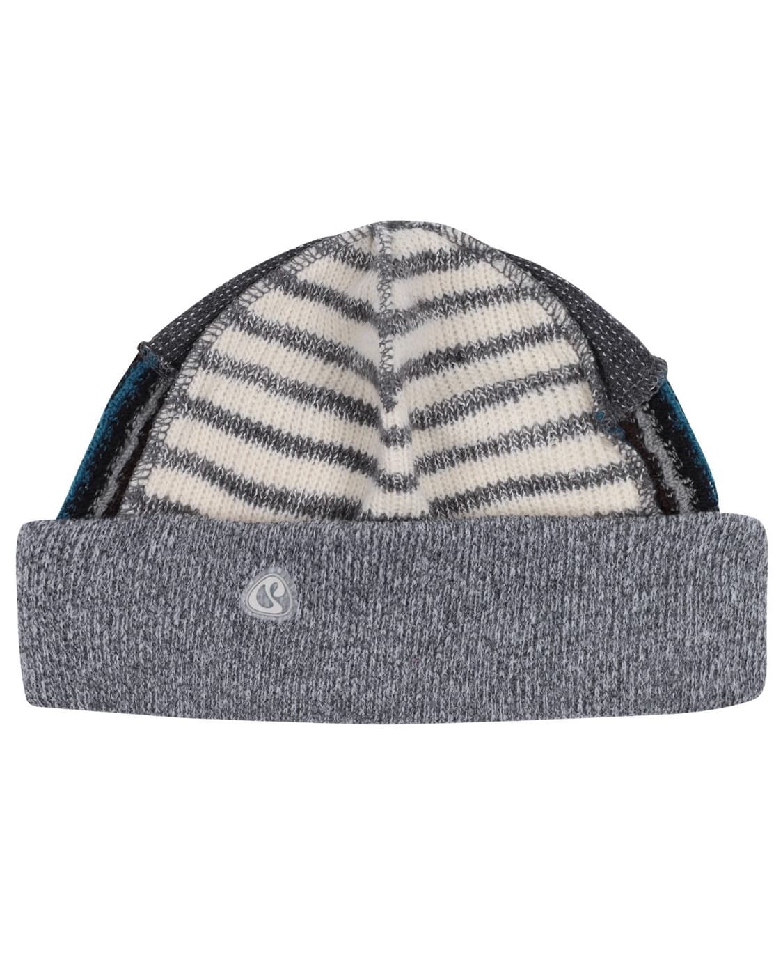 COYSEIO PATCHWORK BEANIE GREY 상품이미지1