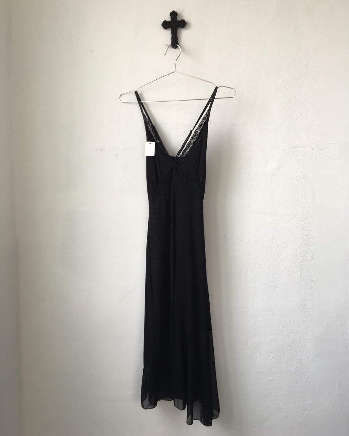 Lace trimming sleeveless onepiece 상품이미지2