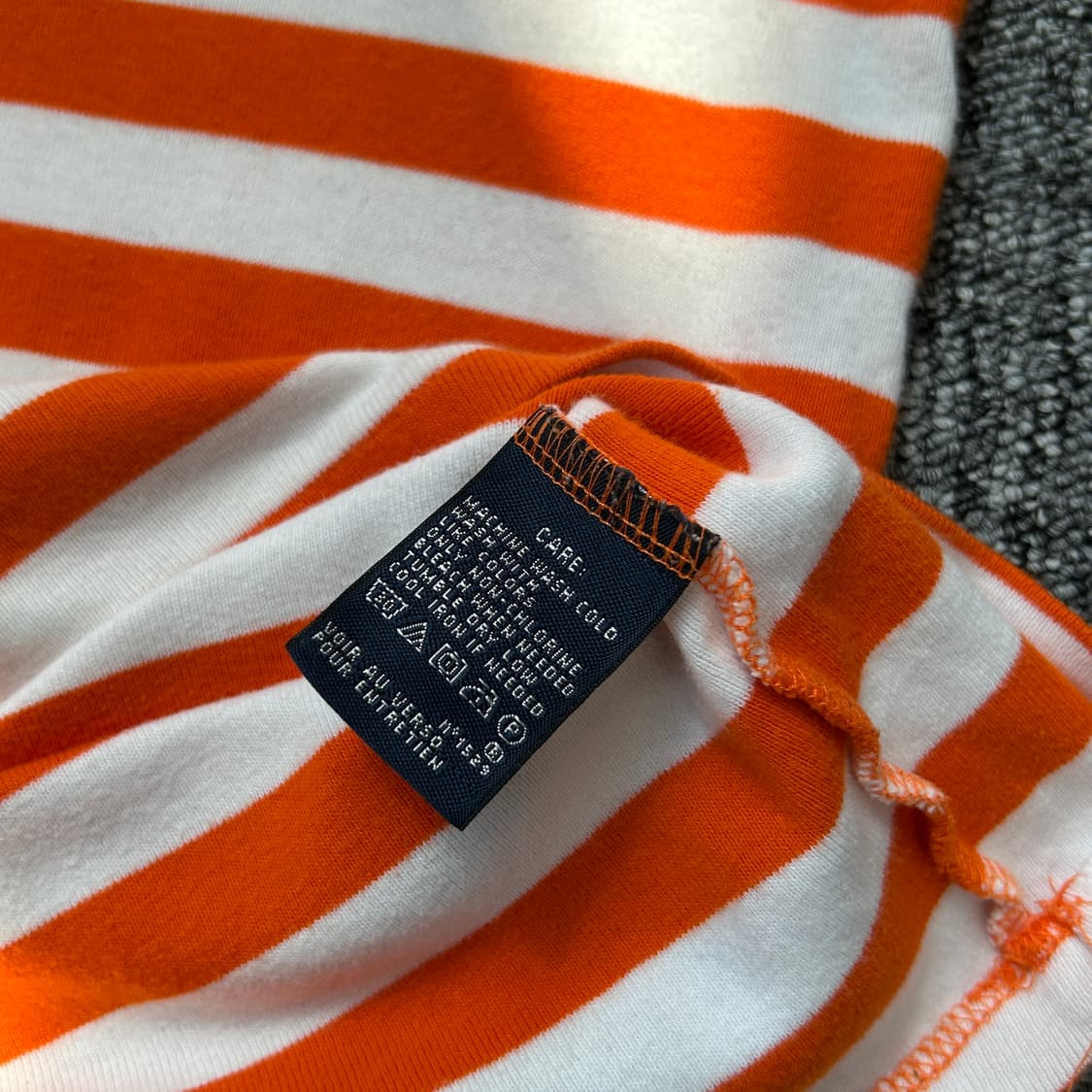 랄프로렌 골프 오렌지 스트라이프 반팔 상품이미지8