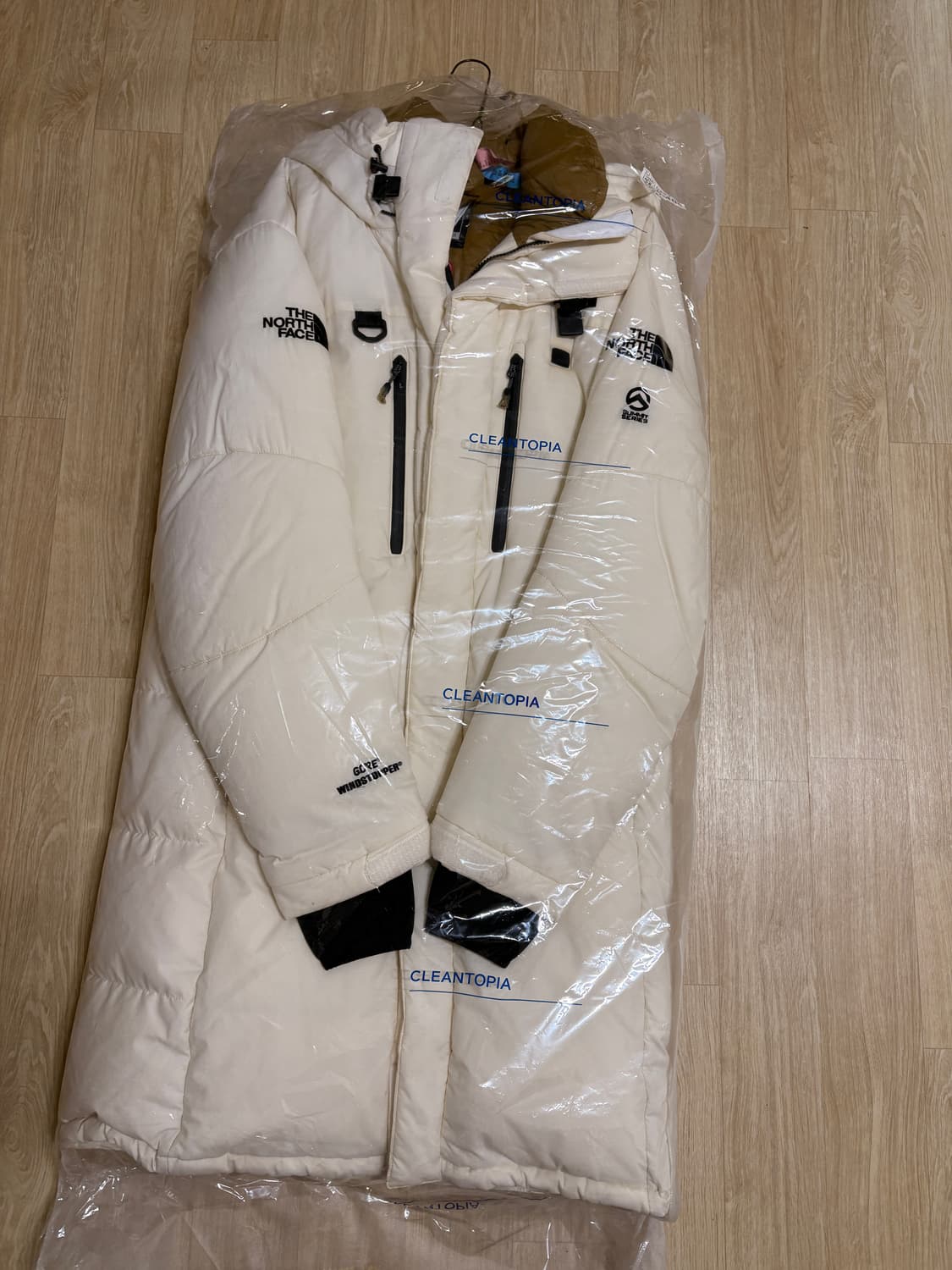 노스 히말라야 롱패 화이트 팔아요 상품이미지1