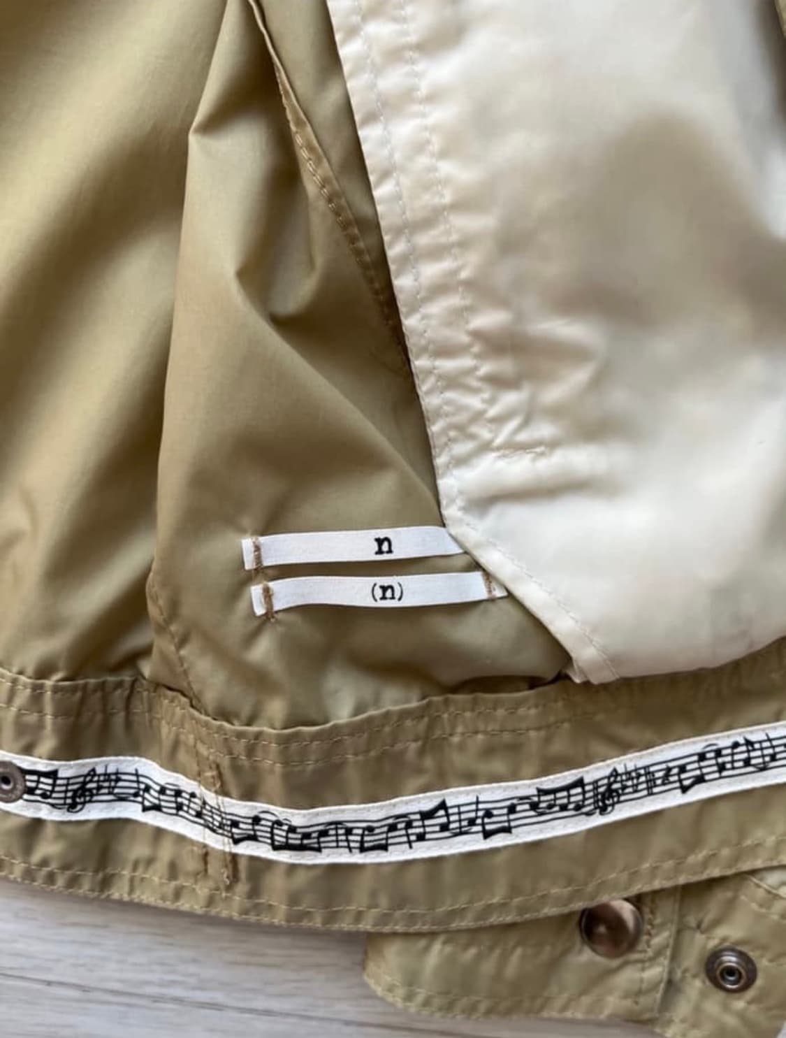 넘버나인 09ss 나일론자켓 상품이미지2