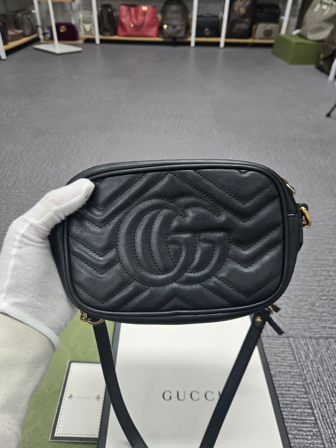 [특가][정품] 구찌 마몬트 GG 숄더백 상품이미지3