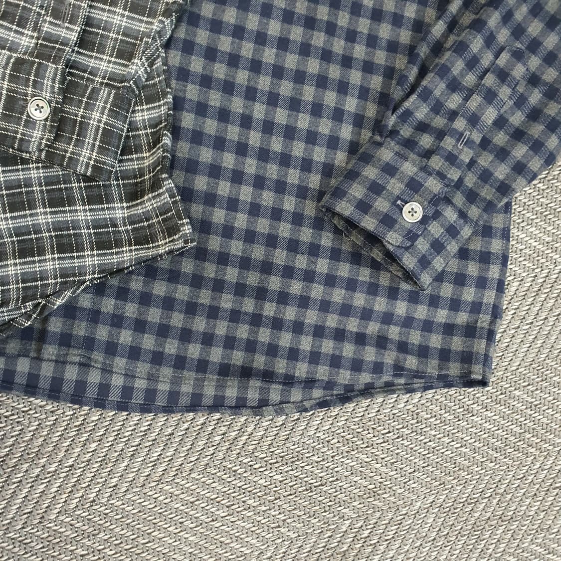 르아르 오버핏 춘추 셔츠 남자105 (2벌가격) 상품이미지5