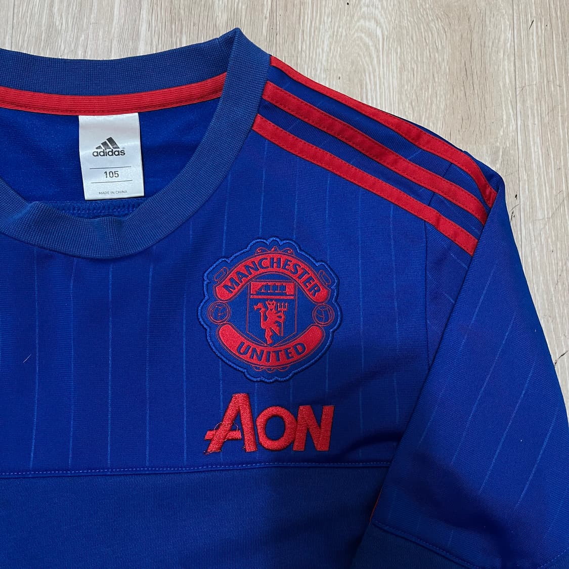 아디다스 맨유 15-16 로고 져지 스웨트 탑 XL(105) 상품이미지2