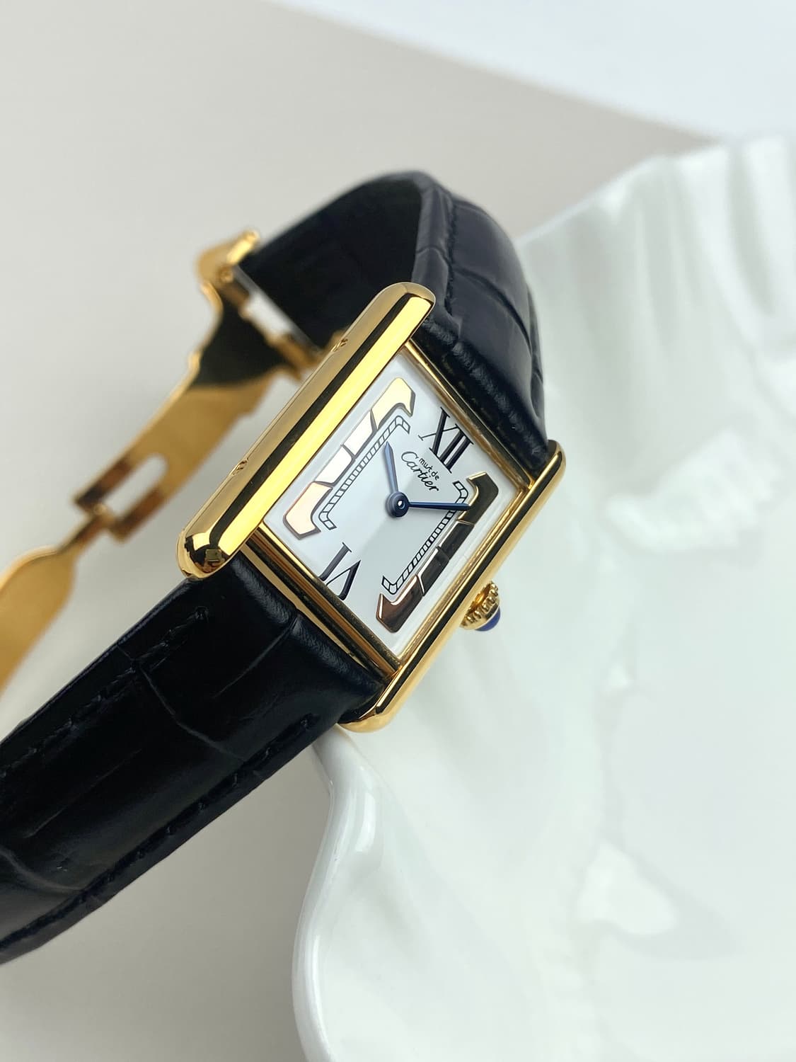  [카리나님 착용] cartier must trinity tank SM 상품이미지1