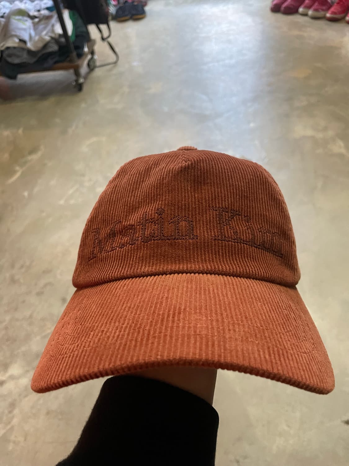 Matin Kim 마뗑킴 코듀로이 볼캡 상품이미지2