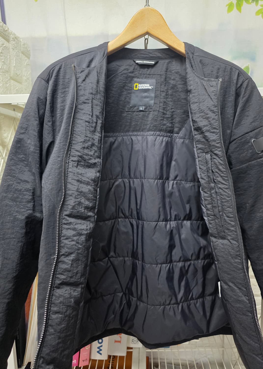 내셔널지오그래픽 경량 다운점퍼 다운패딩 100 알리오스 넥리스 XD80 상품이미지6
