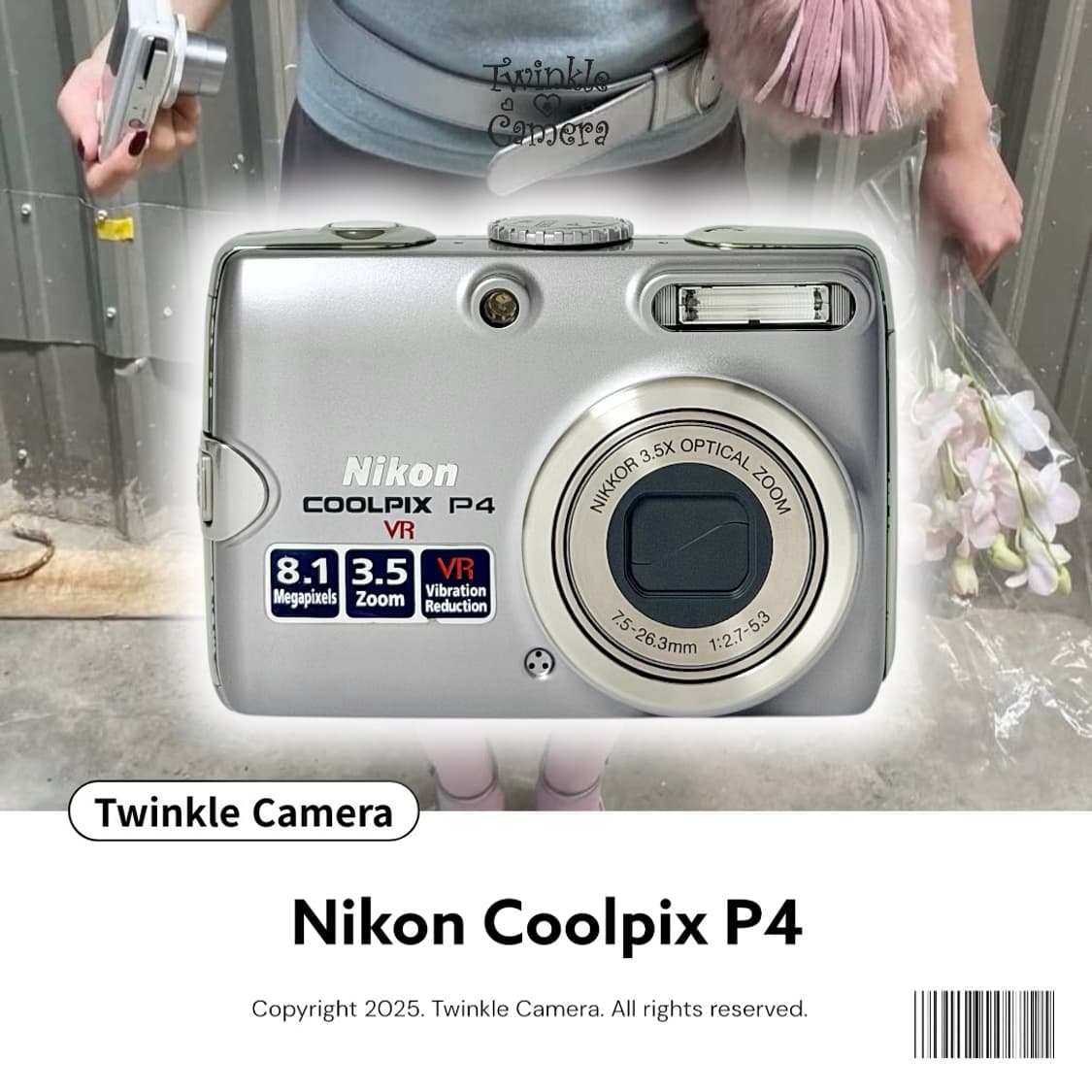 (태연/조이✨) Nikon 니콘 쿨픽스 P4 상품이미지1