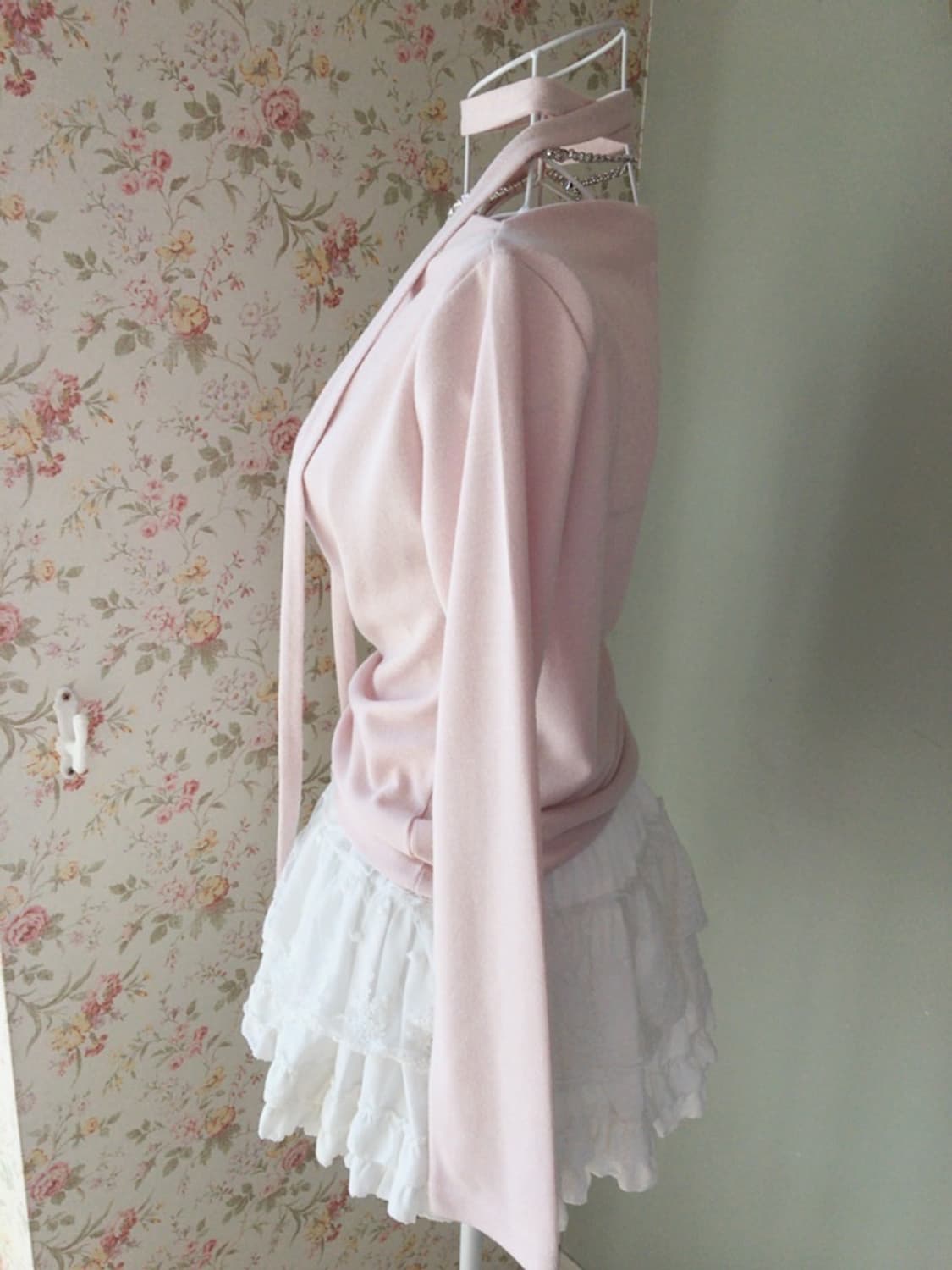 히메갸루 로걀♥핑크 셔링 티셔츠 상품이미지3