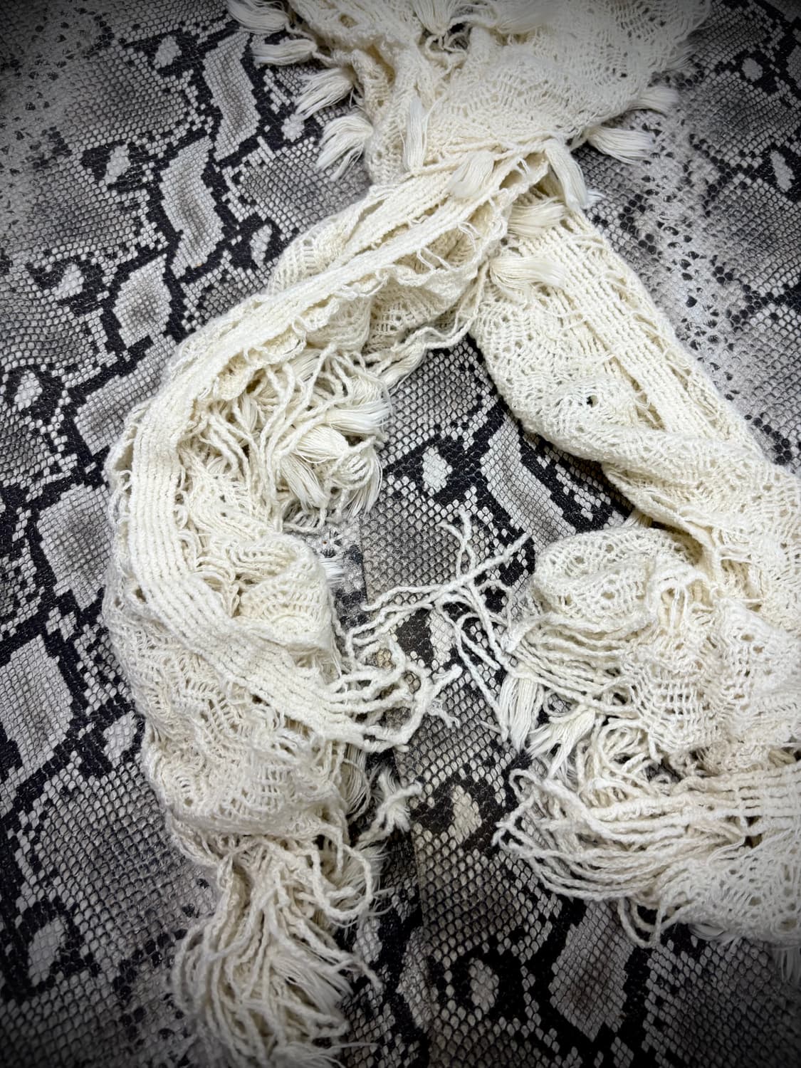 “Vintage” Fairy Mood Ivory Scarf 상품이미지7