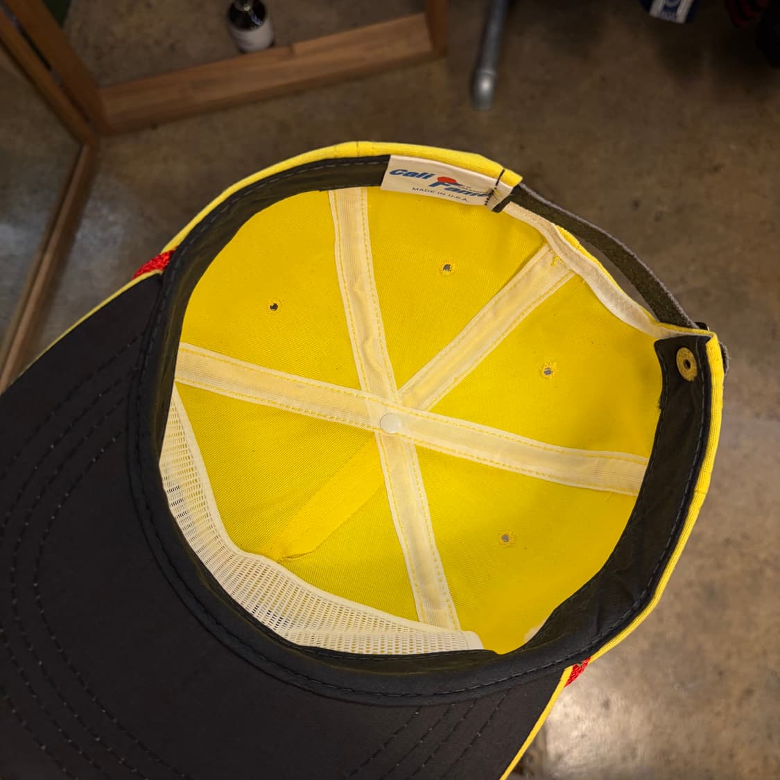 90s Made in USA 빈티지 펜조일 레이싱 트러커 볼캡 모자  상품이미지6