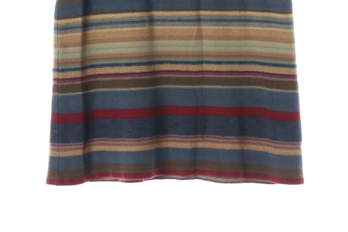 랄프로렌 멀티 스트라이프 코튼 린넨 슬리브리스 원피스 S 상품이미지5