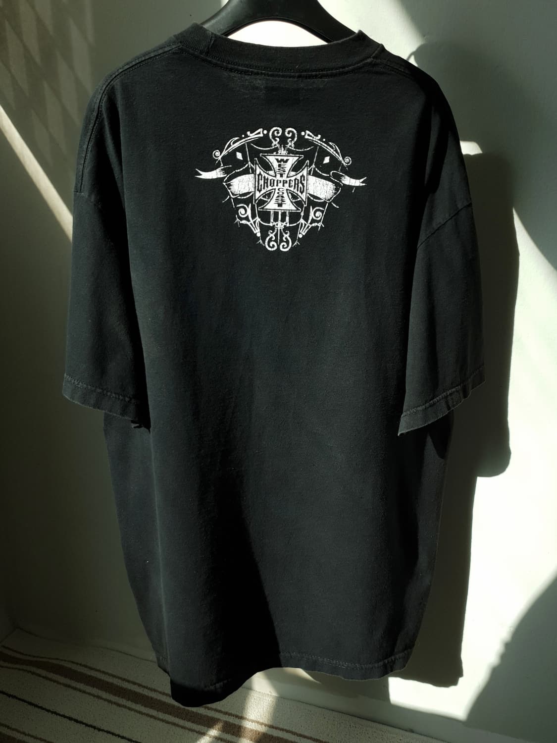 90s West Coast Choppers print tee 상품이미지9