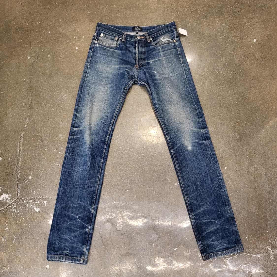 A.P.C. 데님 청바지 워싱진 상품이미지1