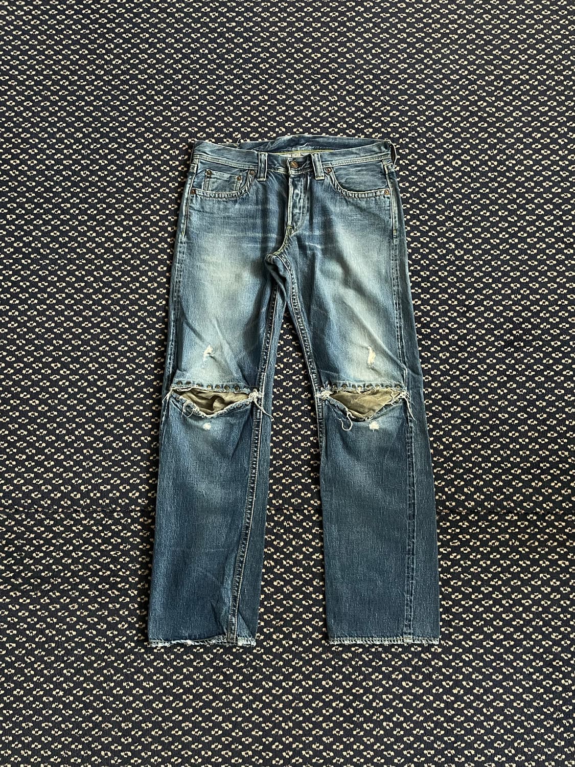 풀카운트 리페어 데님팬츠 상품이미지1