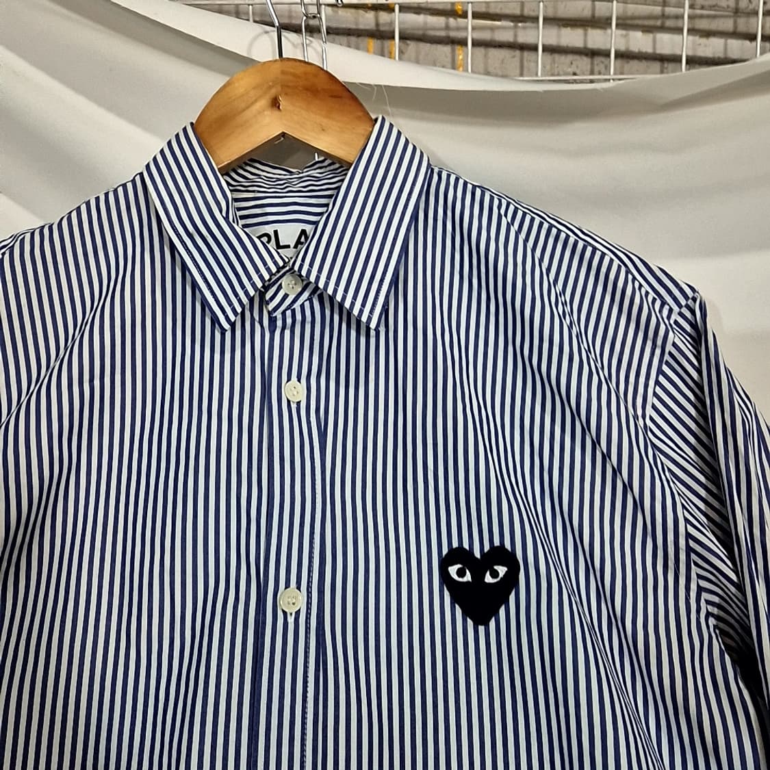 꼼데가르송 스트라이프 셔츠 상품이미지2