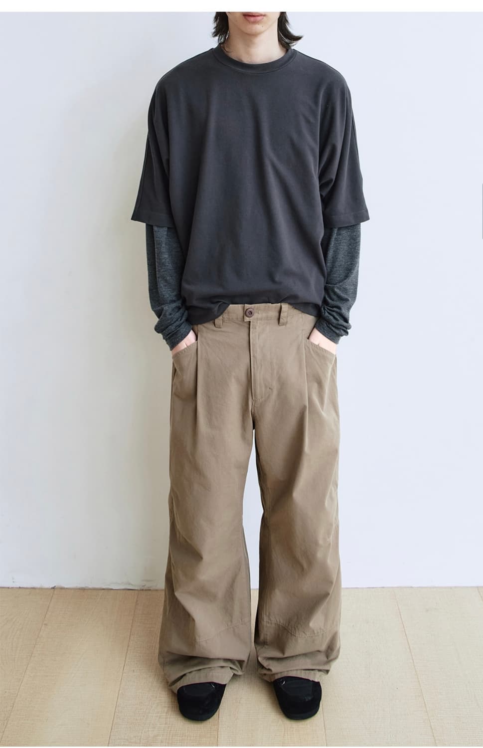 폴리테루 3 다트 치노 팬츠 1.3v 베이지 - 3사이즈 상품이미지2