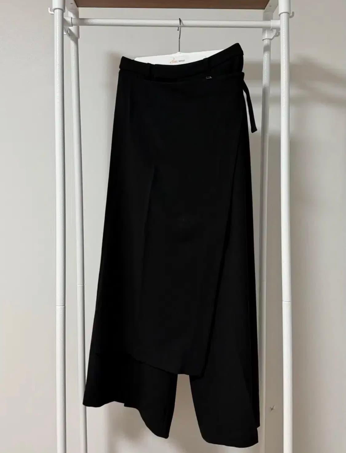 Side Buckle Wrap Skirt Pants 상품이미지6