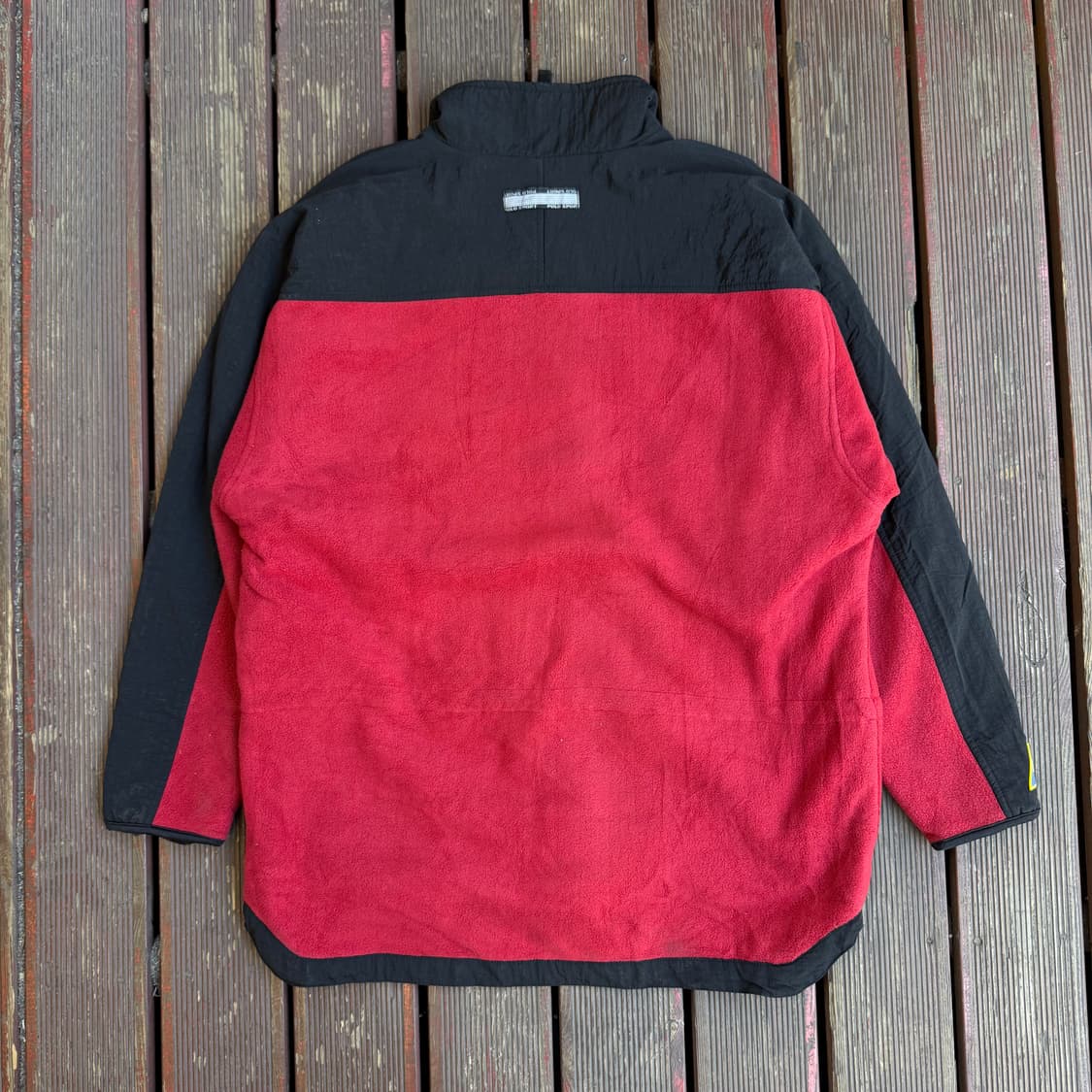 폴로 스포츠 빈티지 플리스 하프집업 레드 상품이미지2