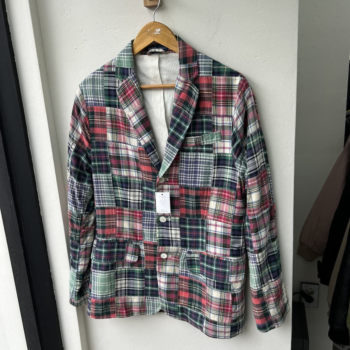 16491 - 폴로 랄프로렌 패치워크 마드라스 자켓 (42R) 상품이미지2