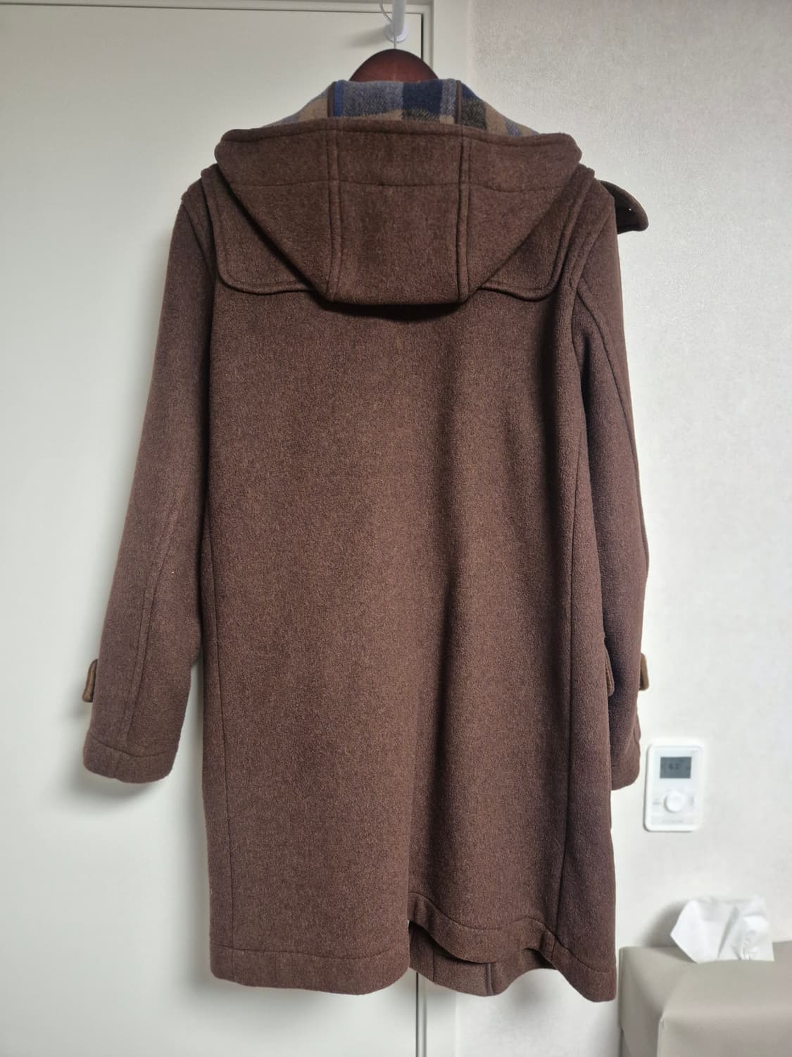 런던트레디션 더플코트 에리카 히코리 브라운 42 상품이미지2