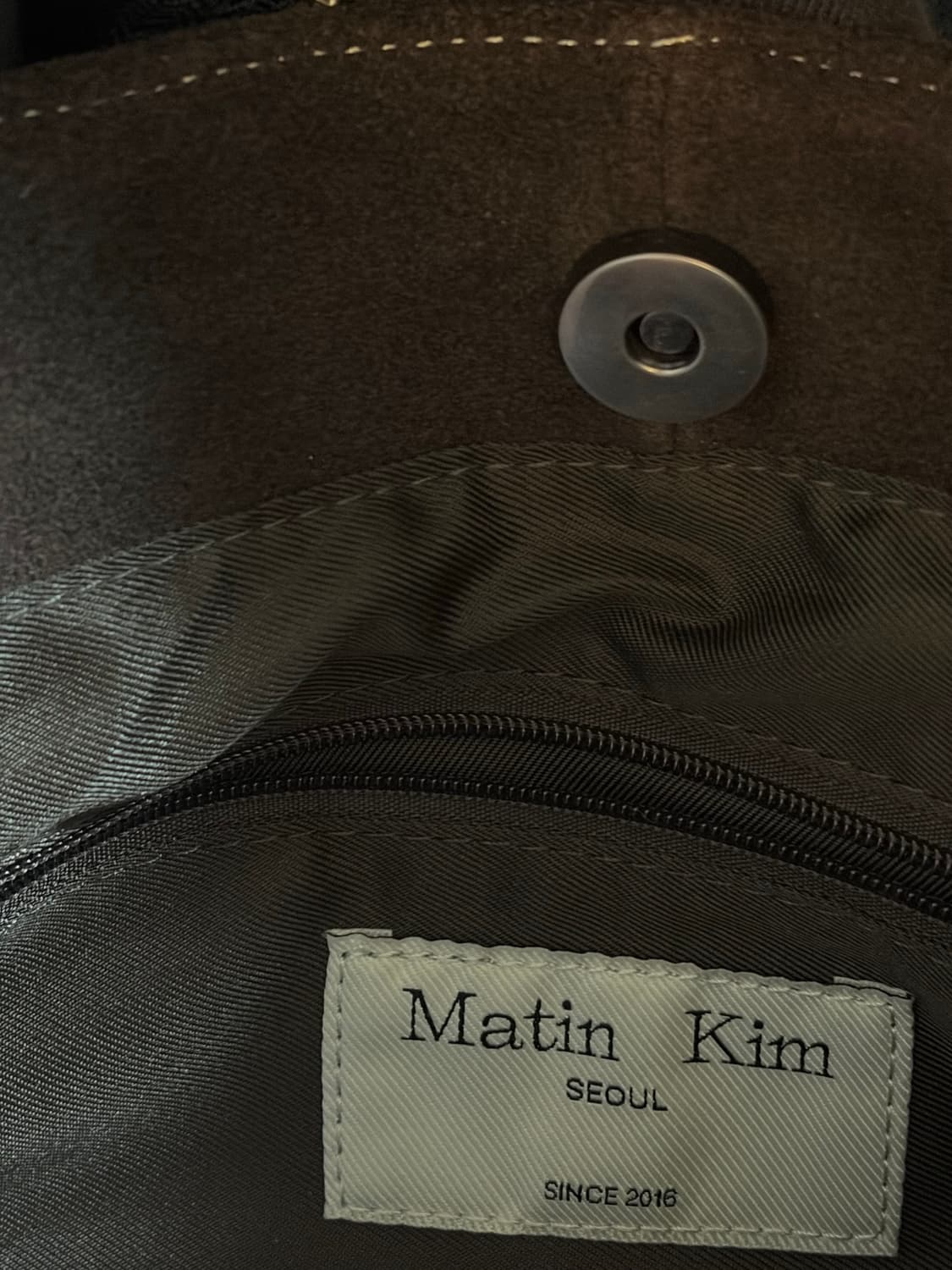 Matin Kim Two Way Strap Suede Leather Sh 상품이미지4