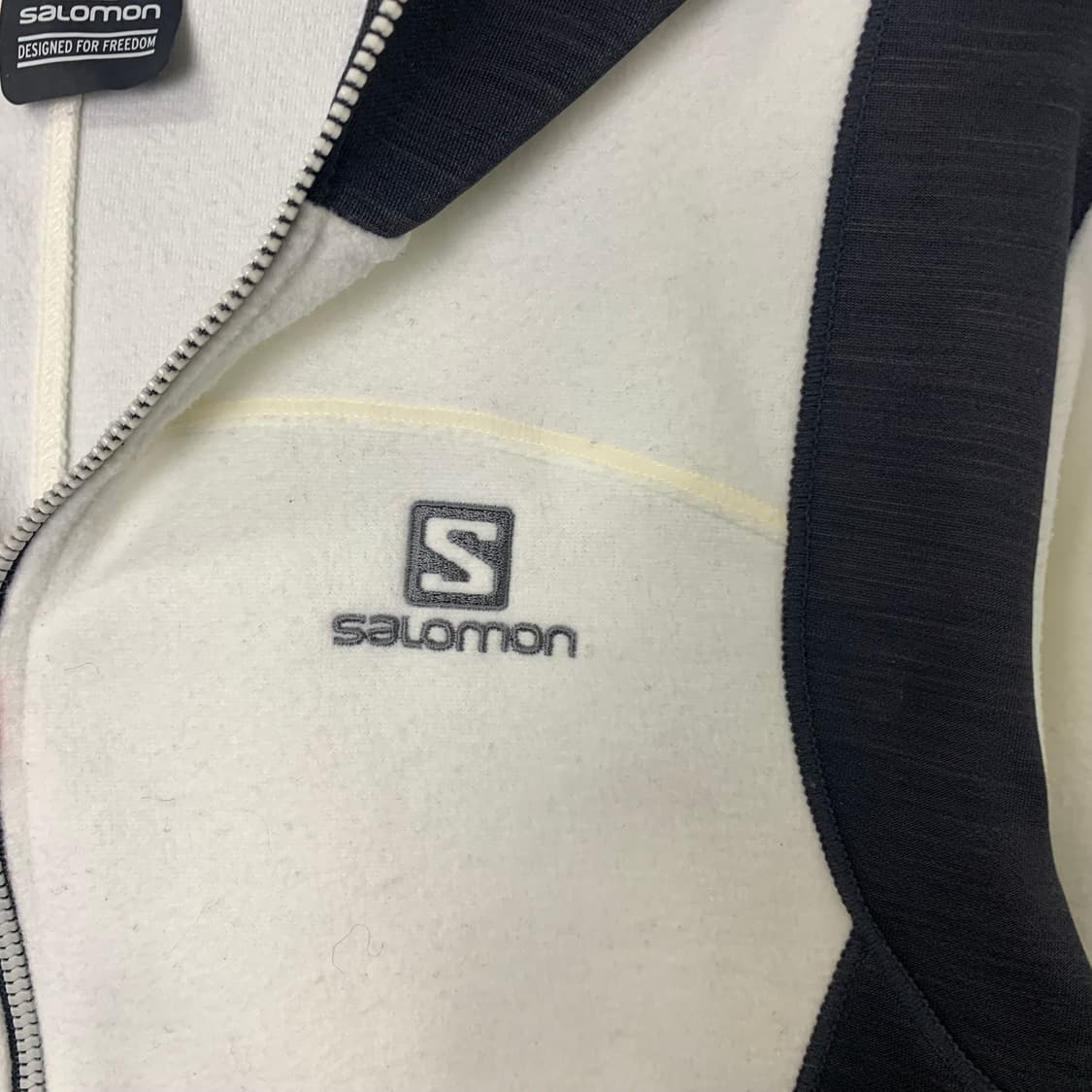 살로몬 오래오배색 플리스 반집업 후드티 상품이미지4