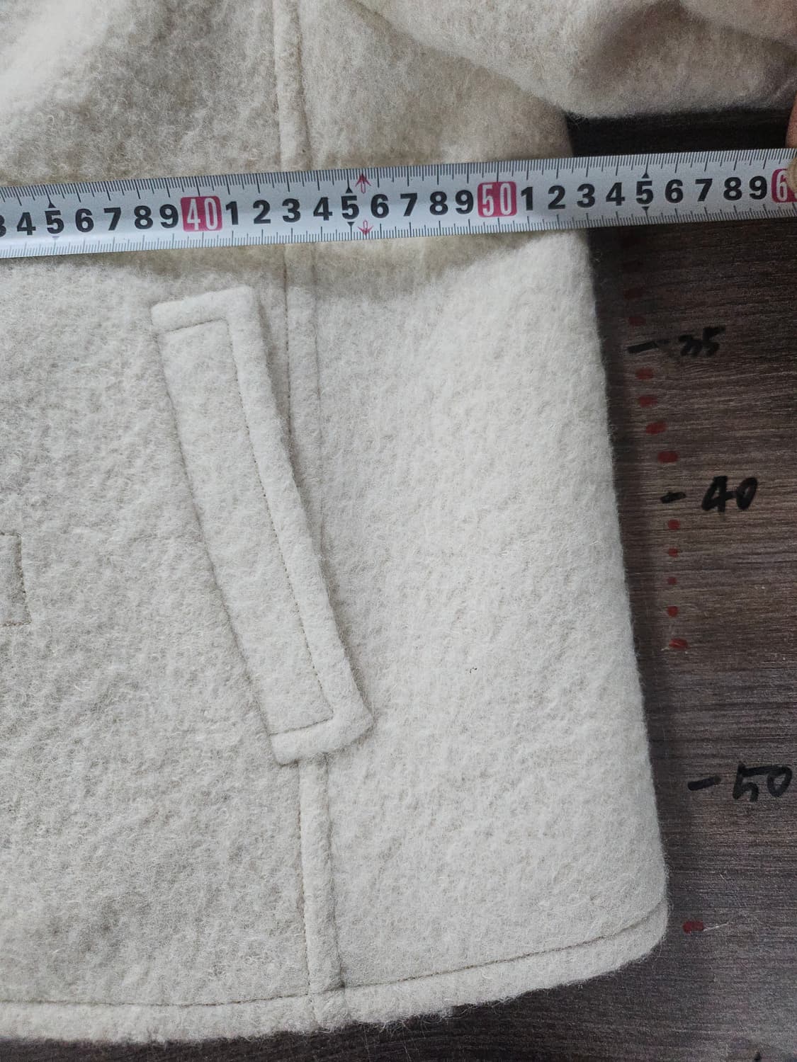 아떼 바네사브루르노 떡볶이 코트 아이보리 36 상품이미지10