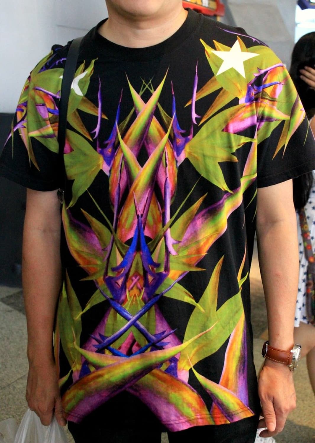 지방시 12SS 파라다이스 티셔츠 블랙 상품이미지9