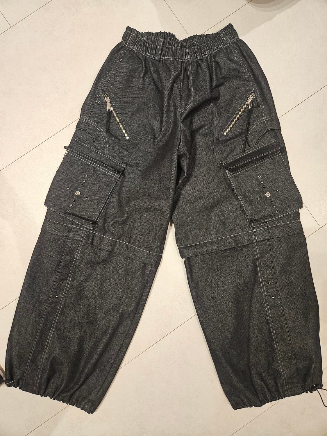 pog service x rssc 카고데님팬츠 1사이즈 상품이미지3