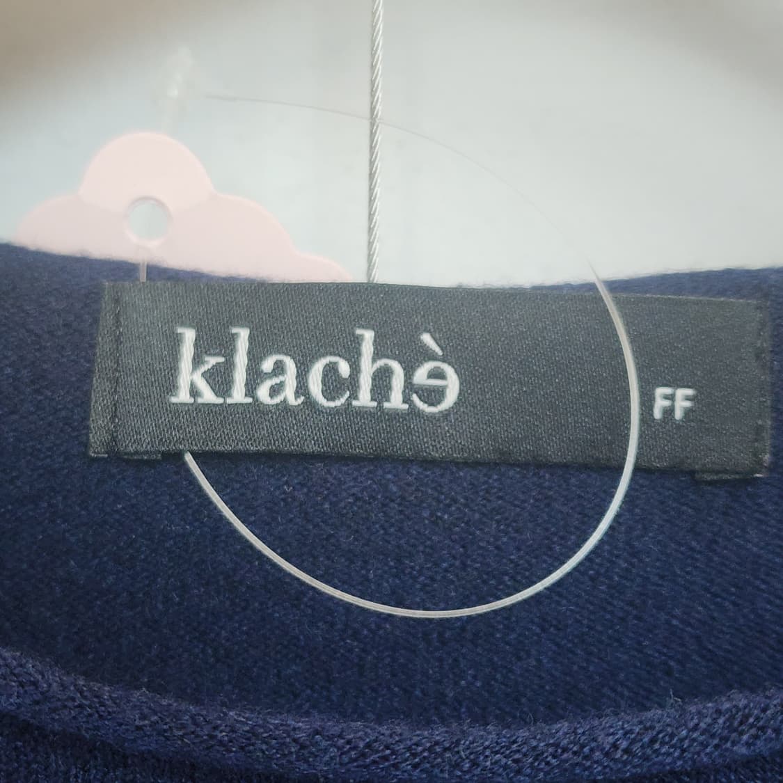 klache 네이비 가디건 상품이미지4