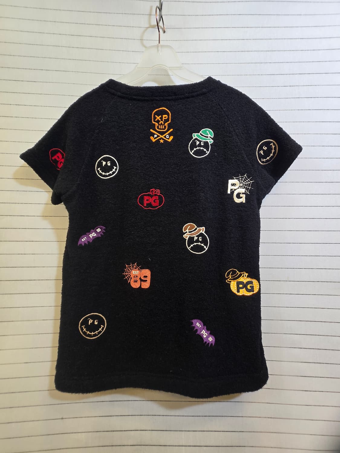 PEARLY GATES 검정색 반팔 티셔츠 상품이미지7