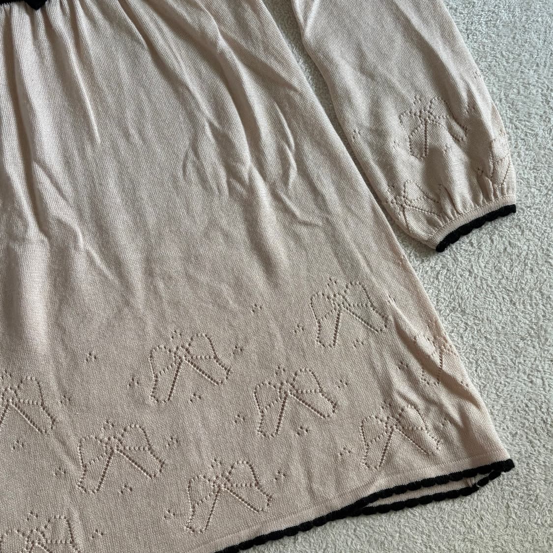 일본빈티지 로디스포토 히메갸루 모리걸 연핑크 원피스 상품이미지5