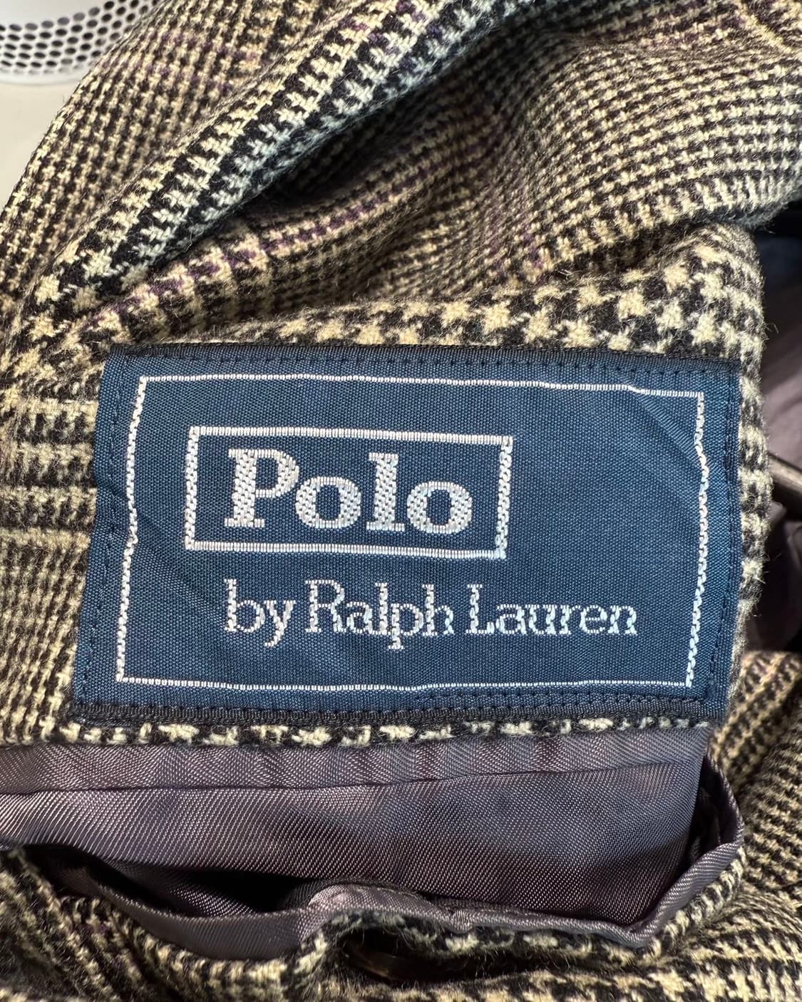 폴로 랄프로렌 블랙 화이트 하운드투스 3b 블레이저 자켓  상품이미지8