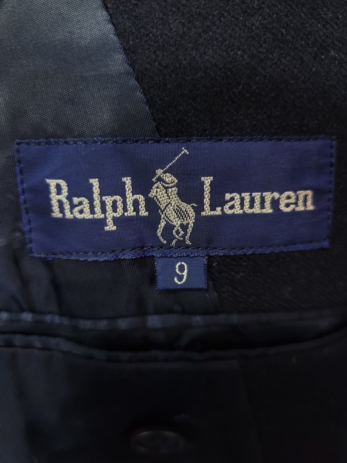 Ralph Lauren 랄프로렌 빈티지 금장버튼 울 블레이저 자켓 상품이미지4