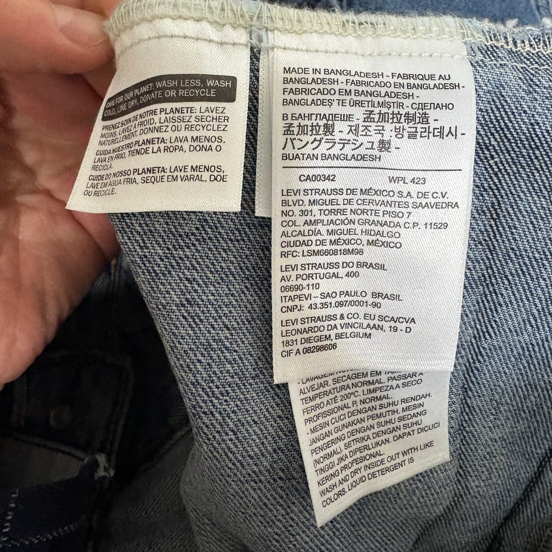리바이스 3세대 데님 트러커 자켓 / 중청, L 상품이미지8