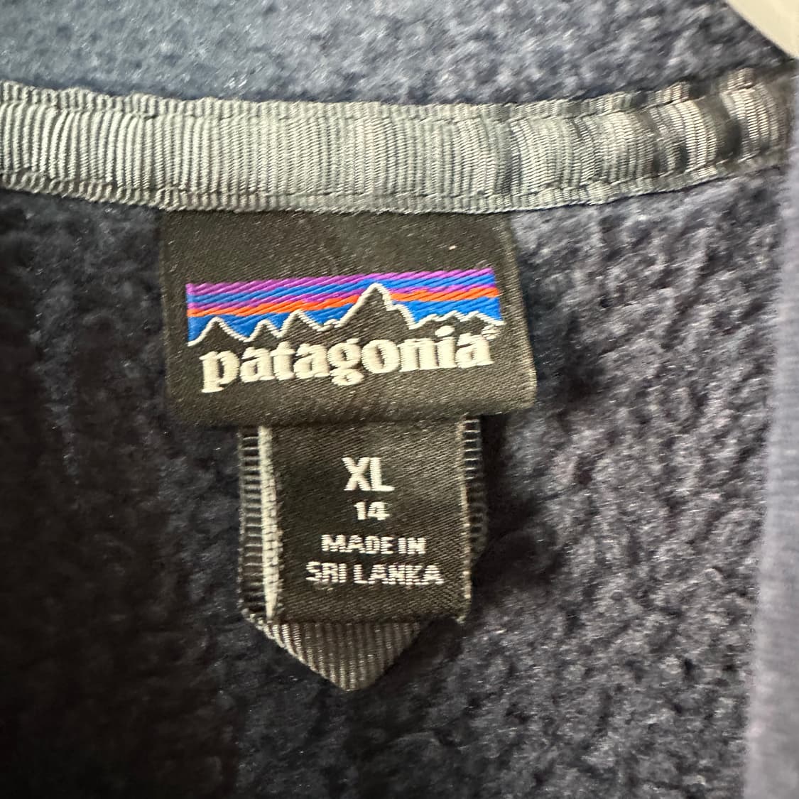 파타고니아 양털 플리스 자켓 키즈XL 상품이미지4